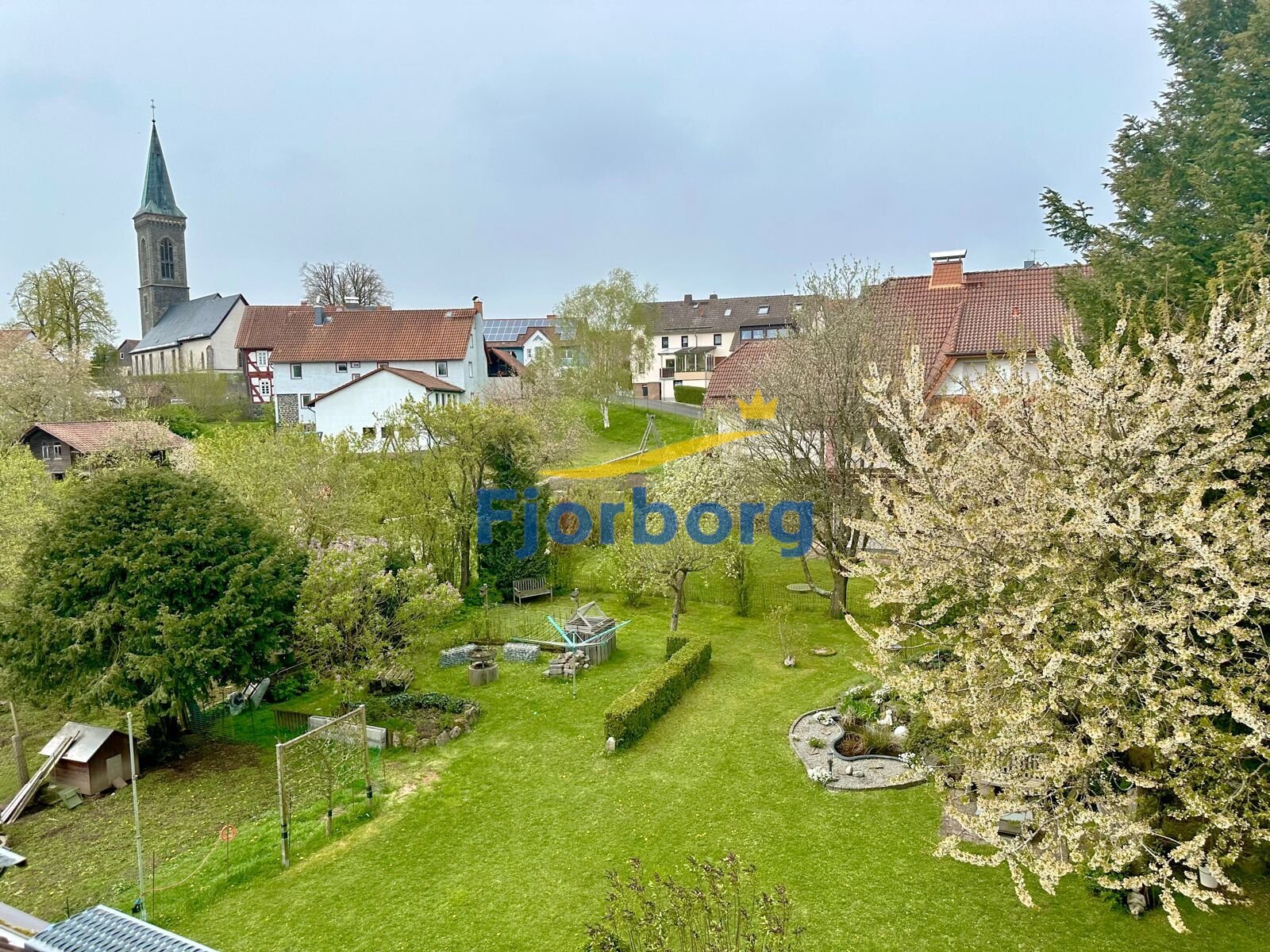 Blick auf den Garten